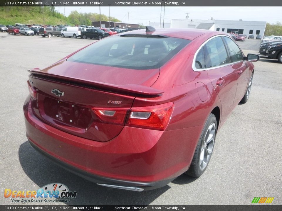 2019 Chevrolet Malibu RS Cajun Red Tintcoat / Jet Black Photo #5