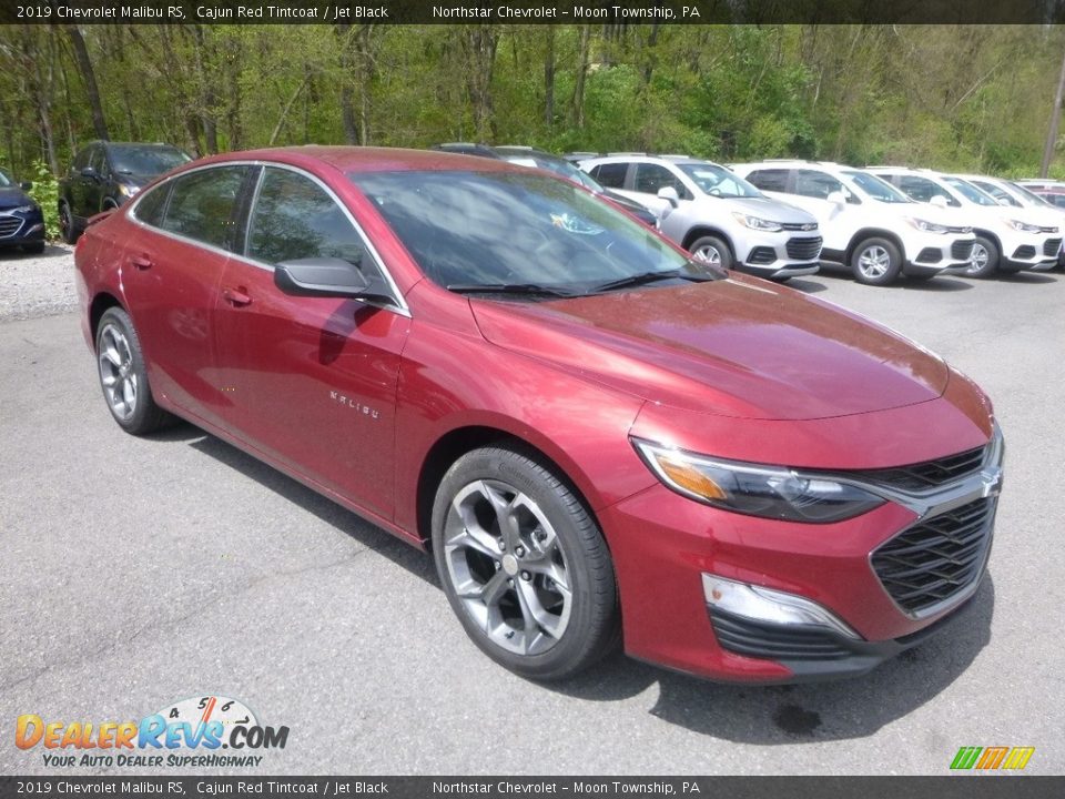 2019 Chevrolet Malibu RS Cajun Red Tintcoat / Jet Black Photo #7