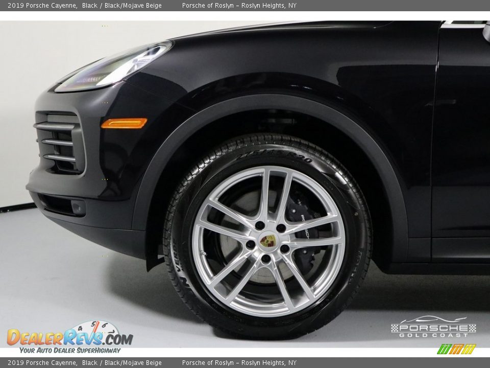 2019 Porsche Cayenne Black / Black/Mojave Beige Photo #11