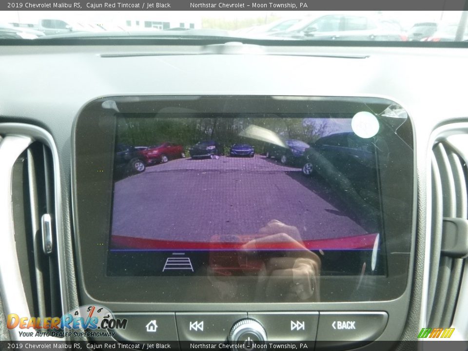 2019 Chevrolet Malibu RS Cajun Red Tintcoat / Jet Black Photo #18