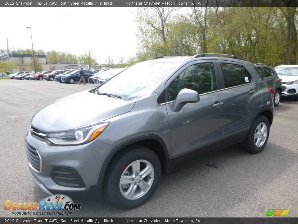 2019 Chevrolet Trax LT AWD Satin Steel Metallic / Jet Black Photo #1