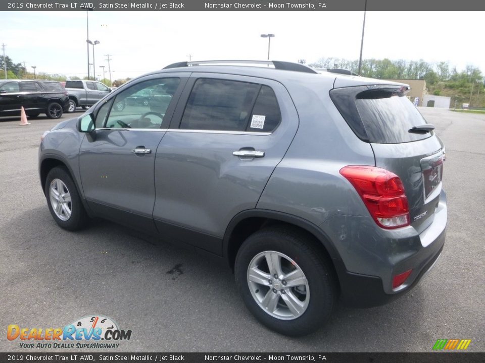 2019 Chevrolet Trax LT AWD Satin Steel Metallic / Jet Black Photo #4