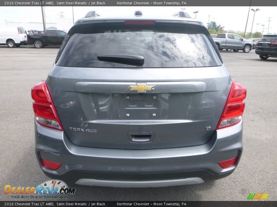 2019 Chevrolet Trax LT AWD Satin Steel Metallic / Jet Black Photo #5