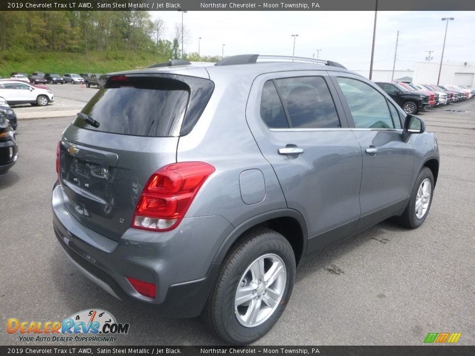 2019 Chevrolet Trax LT AWD Satin Steel Metallic / Jet Black Photo #6