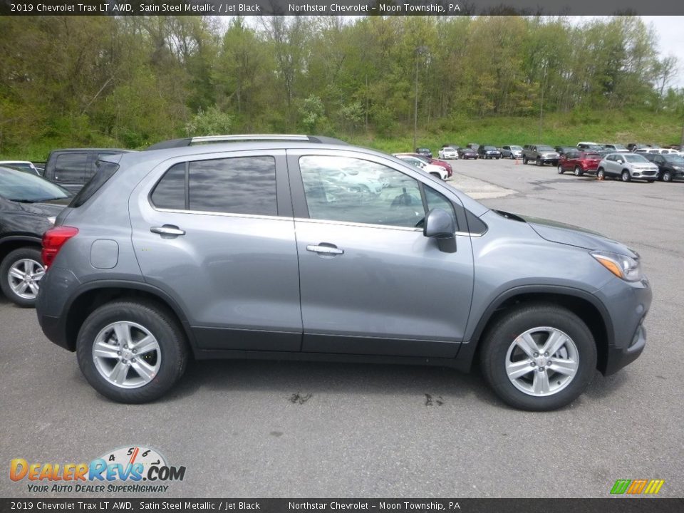 2019 Chevrolet Trax LT AWD Satin Steel Metallic / Jet Black Photo #7