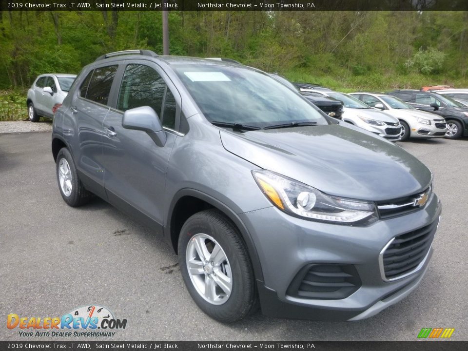2019 Chevrolet Trax LT AWD Satin Steel Metallic / Jet Black Photo #8