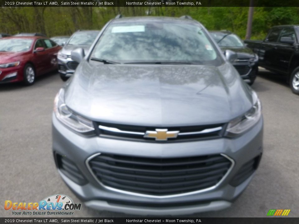 2019 Chevrolet Trax LT AWD Satin Steel Metallic / Jet Black Photo #9