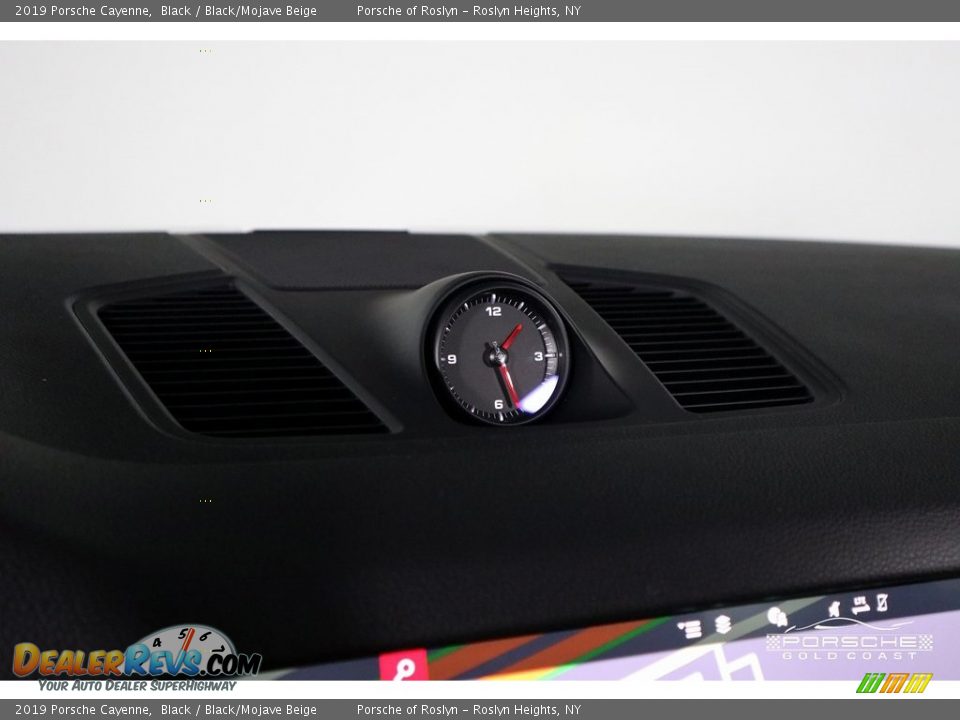 2019 Porsche Cayenne Black / Black/Mojave Beige Photo #19
