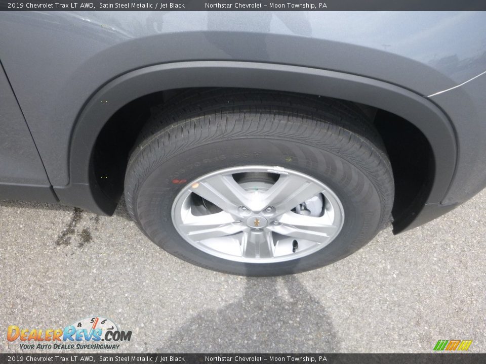 2019 Chevrolet Trax LT AWD Satin Steel Metallic / Jet Black Photo #10