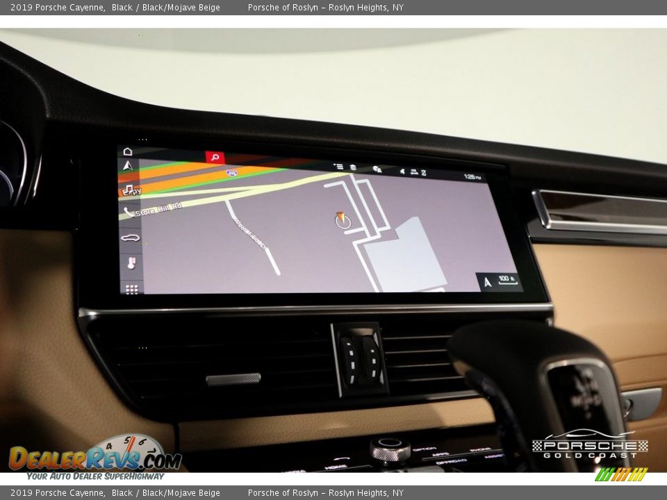 2019 Porsche Cayenne Black / Black/Mojave Beige Photo #20