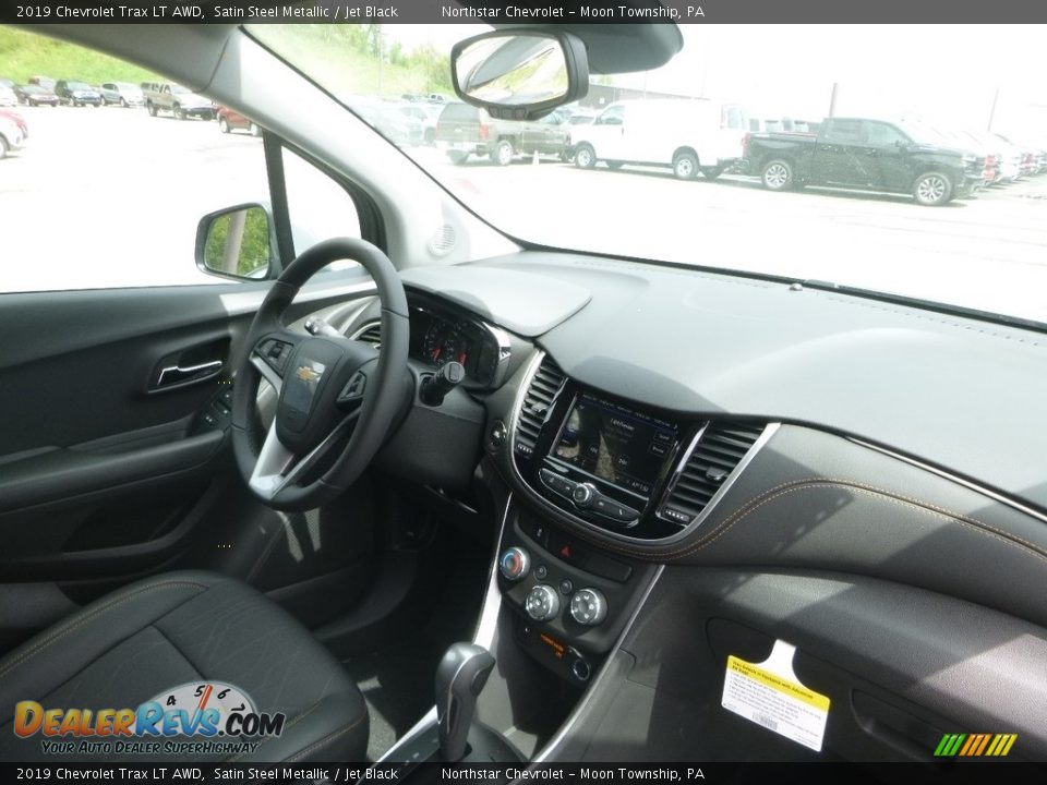 2019 Chevrolet Trax LT AWD Satin Steel Metallic / Jet Black Photo #12