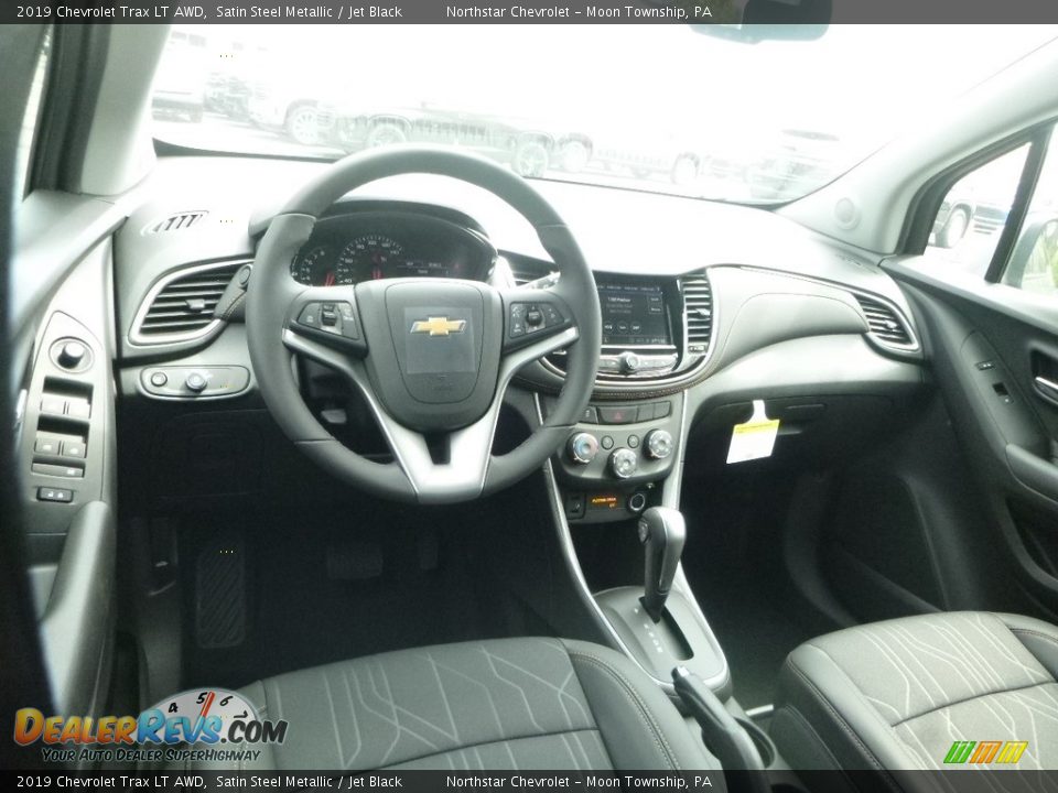 2019 Chevrolet Trax LT AWD Satin Steel Metallic / Jet Black Photo #14