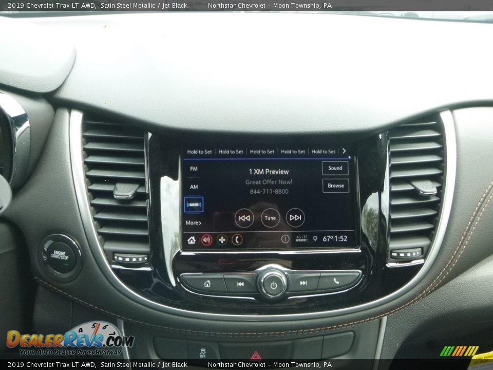 2019 Chevrolet Trax LT AWD Satin Steel Metallic / Jet Black Photo #18