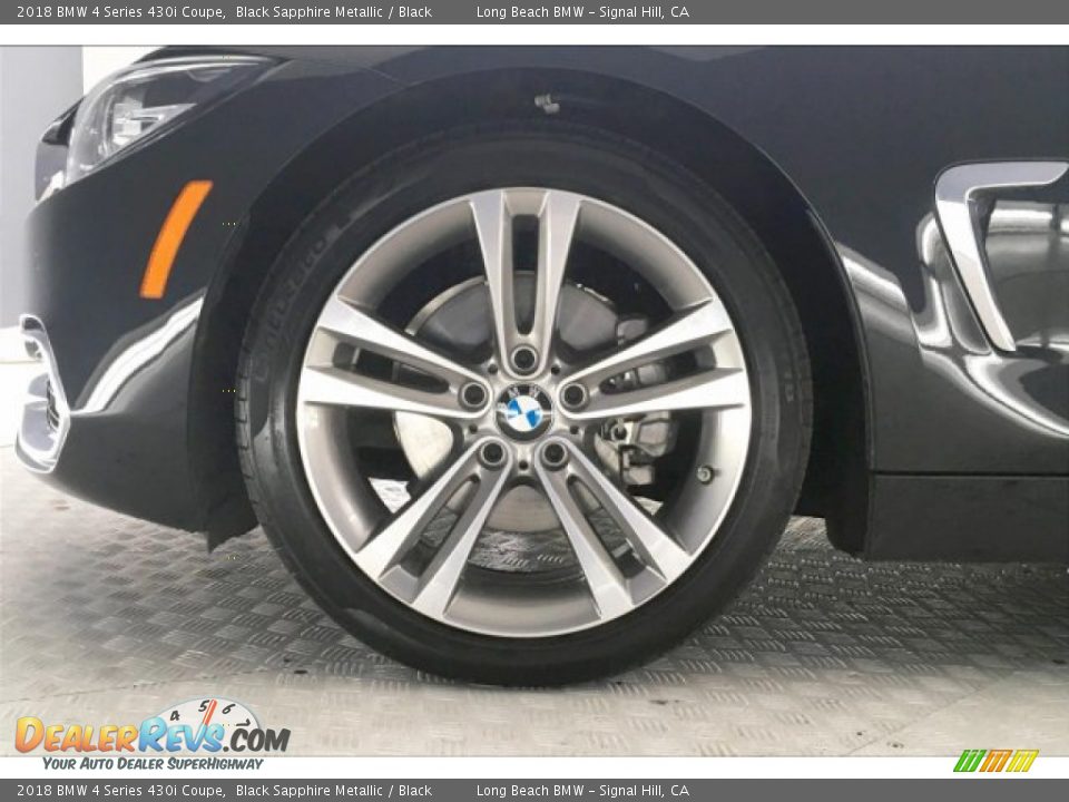 2018 BMW 4 Series 430i Coupe Black Sapphire Metallic / Black Photo #8