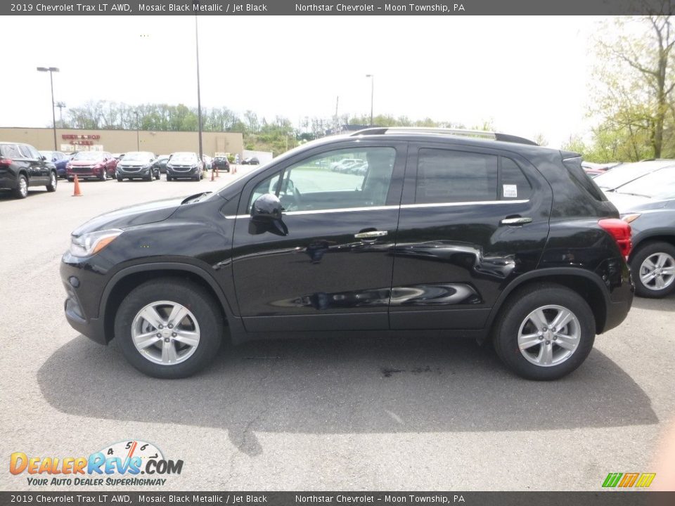 2019 Chevrolet Trax LT AWD Mosaic Black Metallic / Jet Black Photo #2
