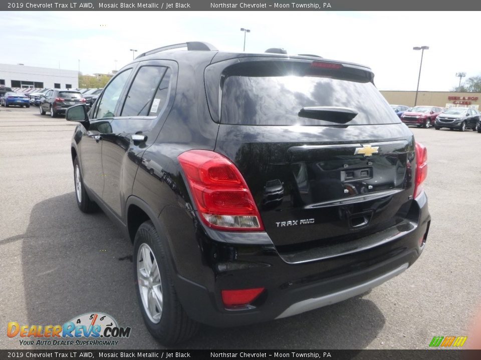 2019 Chevrolet Trax LT AWD Mosaic Black Metallic / Jet Black Photo #3
