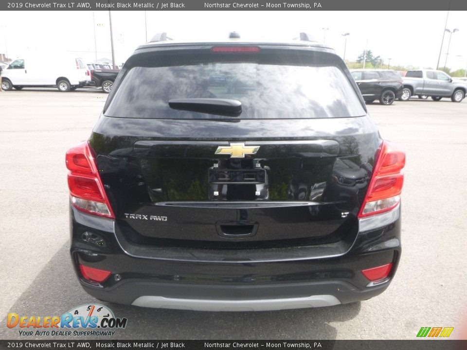 2019 Chevrolet Trax LT AWD Mosaic Black Metallic / Jet Black Photo #4