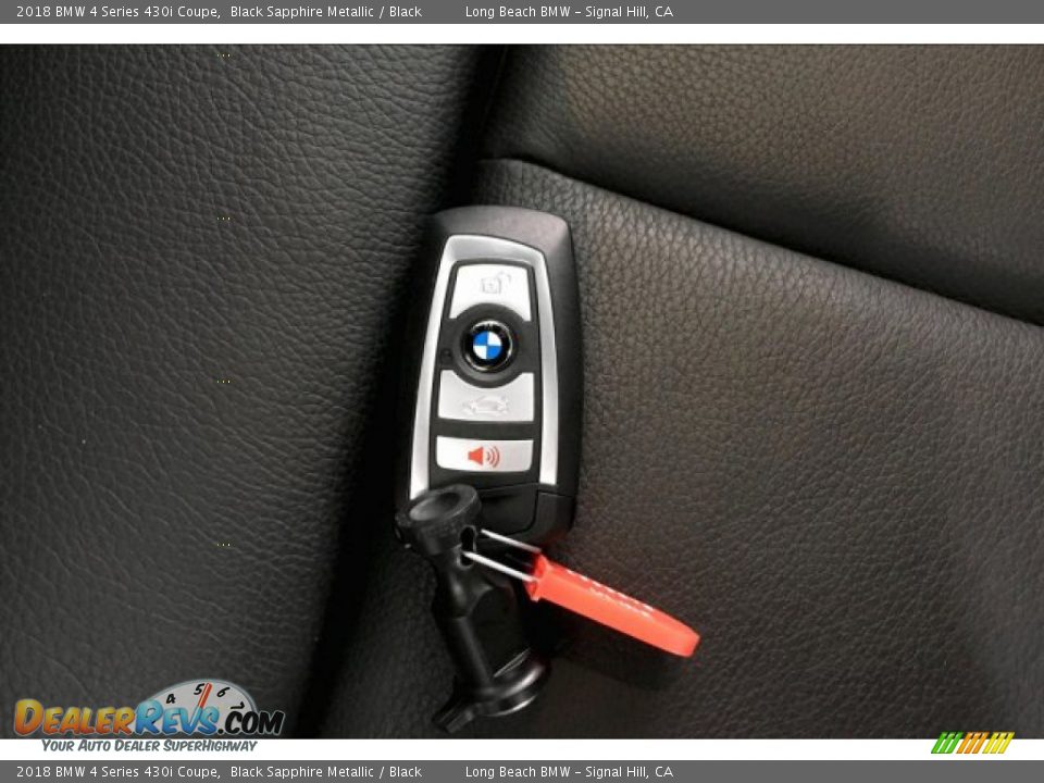 2018 BMW 4 Series 430i Coupe Black Sapphire Metallic / Black Photo #11
