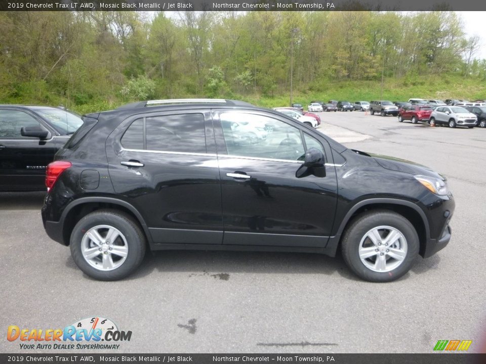 2019 Chevrolet Trax LT AWD Mosaic Black Metallic / Jet Black Photo #6