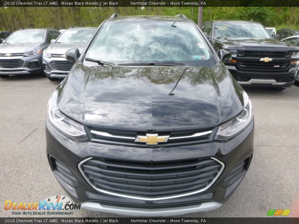 2019 Chevrolet Trax LT AWD Mosaic Black Metallic / Jet Black Photo #8