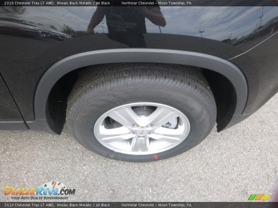 2019 Chevrolet Trax LT AWD Mosaic Black Metallic / Jet Black Photo #9