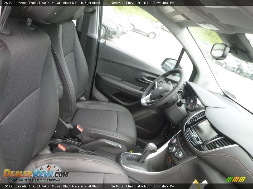 2019 Chevrolet Trax LT AWD Mosaic Black Metallic / Jet Black Photo #10