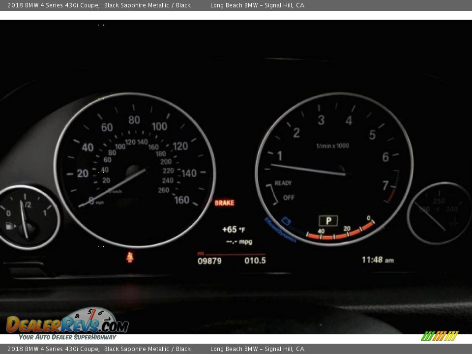 2018 BMW 4 Series 430i Coupe Black Sapphire Metallic / Black Photo #16
