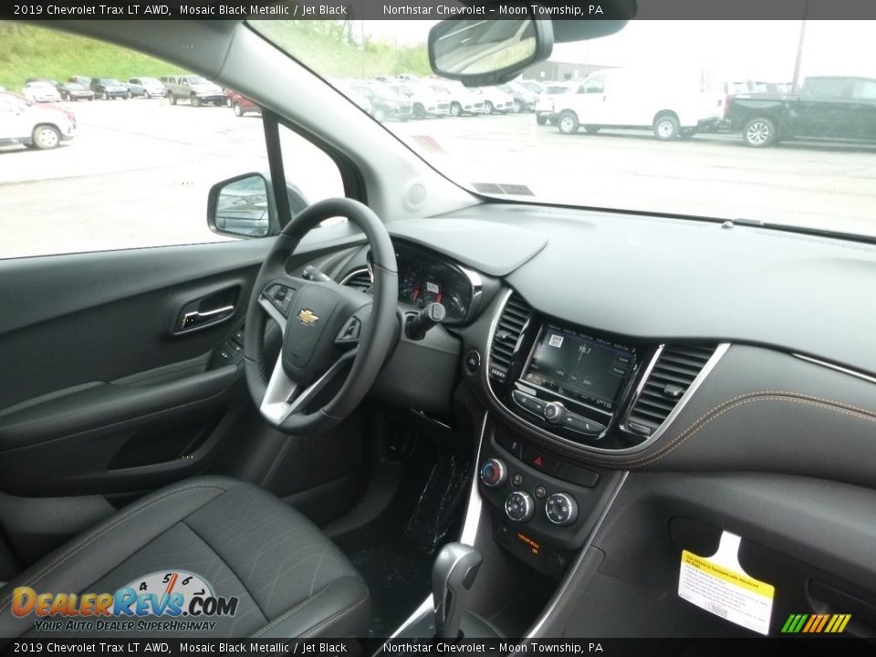 2019 Chevrolet Trax LT AWD Mosaic Black Metallic / Jet Black Photo #11