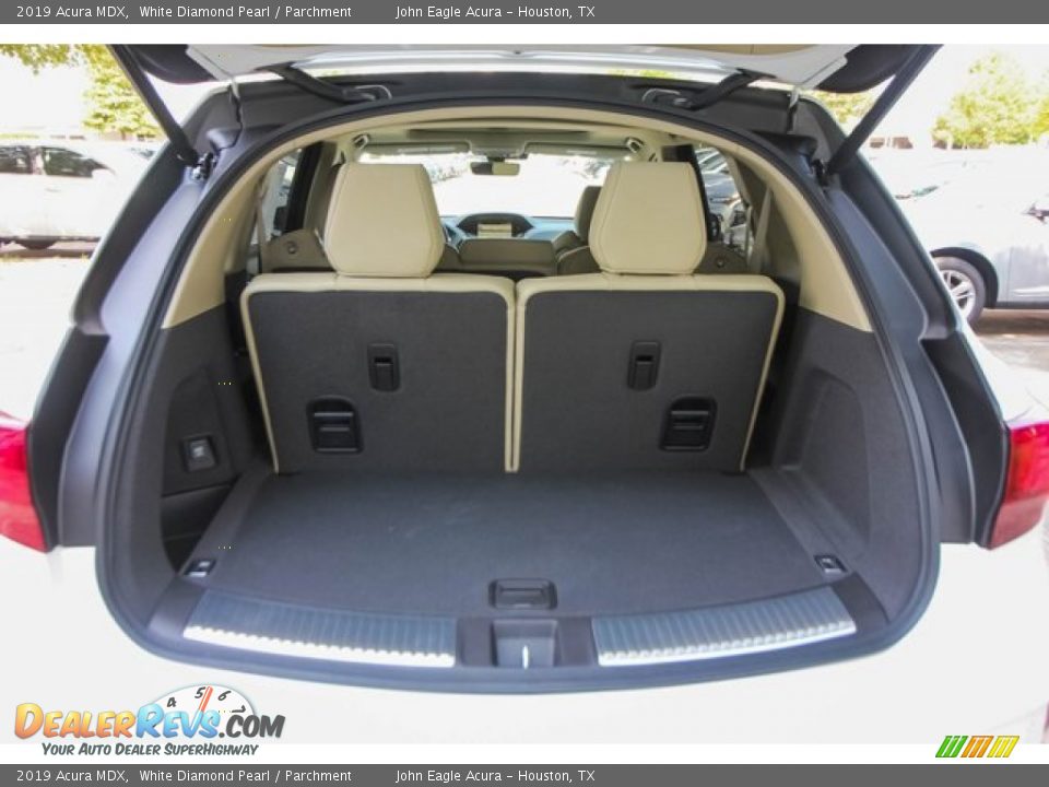 2019 Acura MDX White Diamond Pearl / Parchment Photo #21