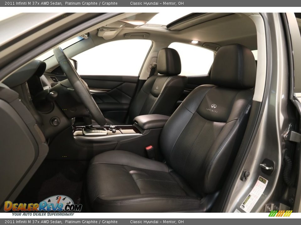 2011 Infiniti M 37x AWD Sedan Platinum Graphite / Graphite Photo #5