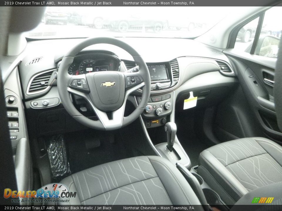 2019 Chevrolet Trax LT AWD Mosaic Black Metallic / Jet Black Photo #13