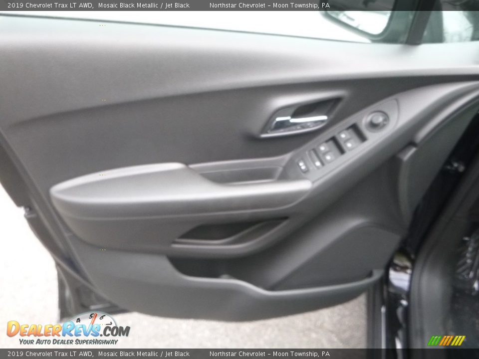 2019 Chevrolet Trax LT AWD Mosaic Black Metallic / Jet Black Photo #14
