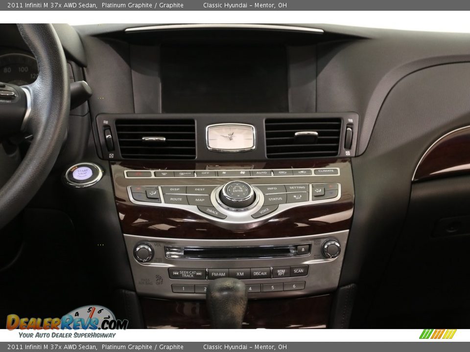2011 Infiniti M 37x AWD Sedan Platinum Graphite / Graphite Photo #9