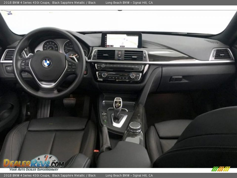 2018 BMW 4 Series 430i Coupe Black Sapphire Metallic / Black Photo #20