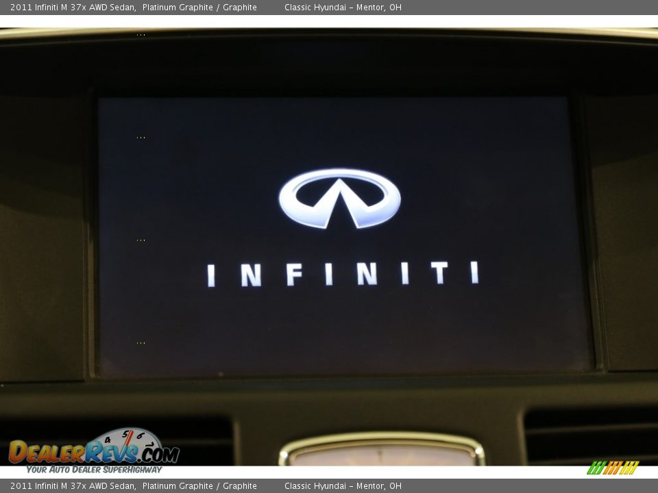 2011 Infiniti M 37x AWD Sedan Platinum Graphite / Graphite Photo #10