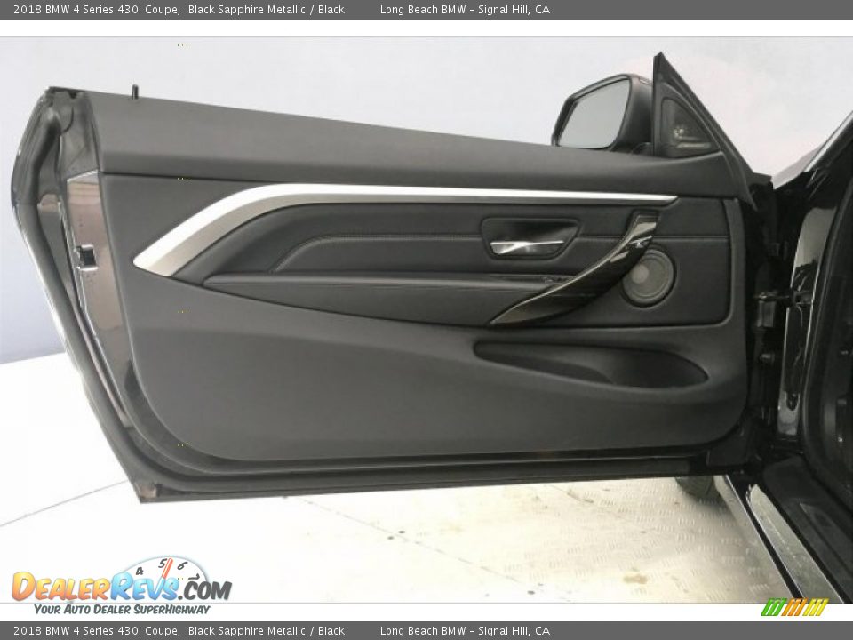 2018 BMW 4 Series 430i Coupe Black Sapphire Metallic / Black Photo #21