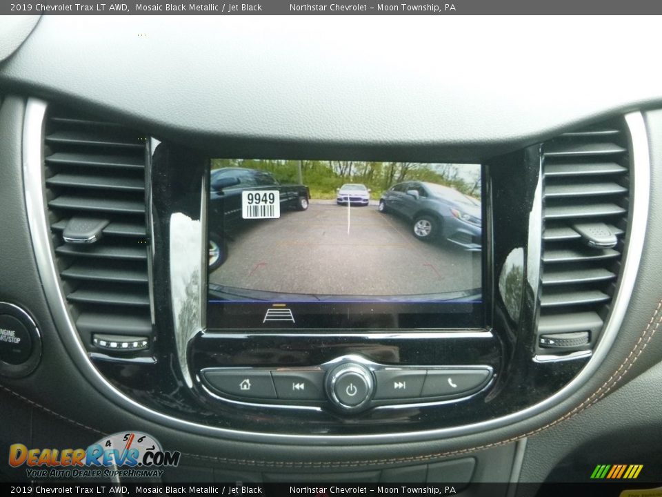 2019 Chevrolet Trax LT AWD Mosaic Black Metallic / Jet Black Photo #18