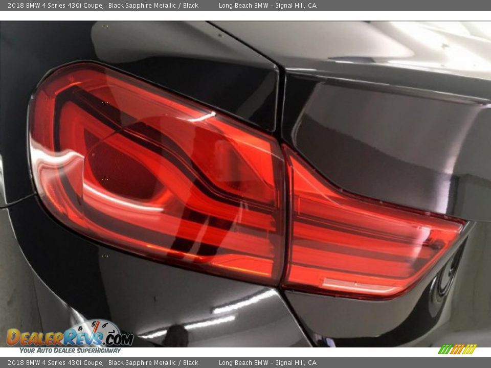 2018 BMW 4 Series 430i Coupe Black Sapphire Metallic / Black Photo #22