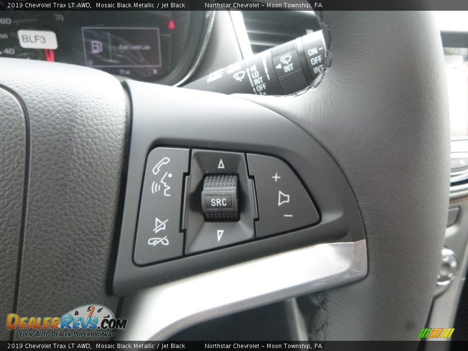 2019 Chevrolet Trax LT AWD Mosaic Black Metallic / Jet Black Photo #19
