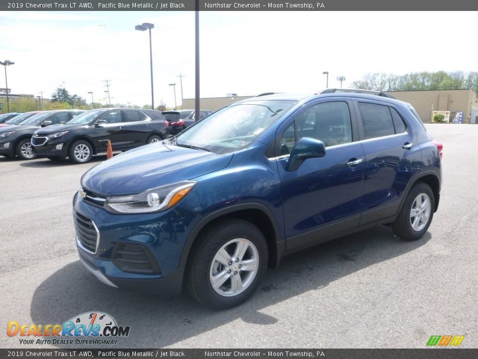 2019 Chevrolet Trax LT AWD Pacific Blue Metallic / Jet Black Photo #1