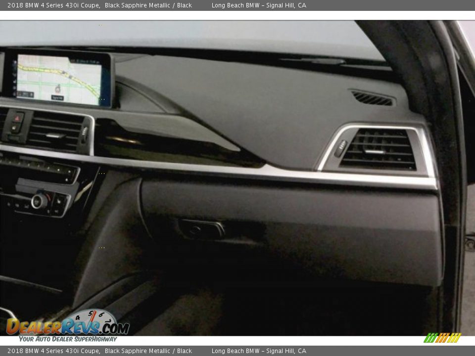2018 BMW 4 Series 430i Coupe Black Sapphire Metallic / Black Photo #24