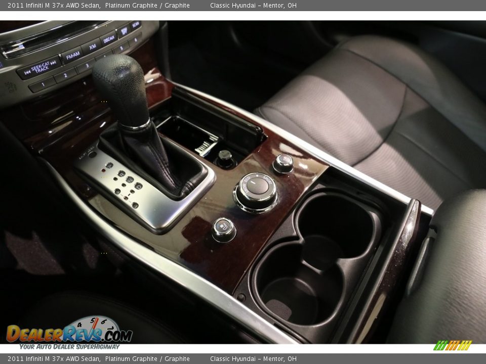 2011 Infiniti M 37x AWD Sedan Platinum Graphite / Graphite Photo #15