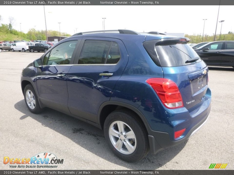 2019 Chevrolet Trax LT AWD Pacific Blue Metallic / Jet Black Photo #3