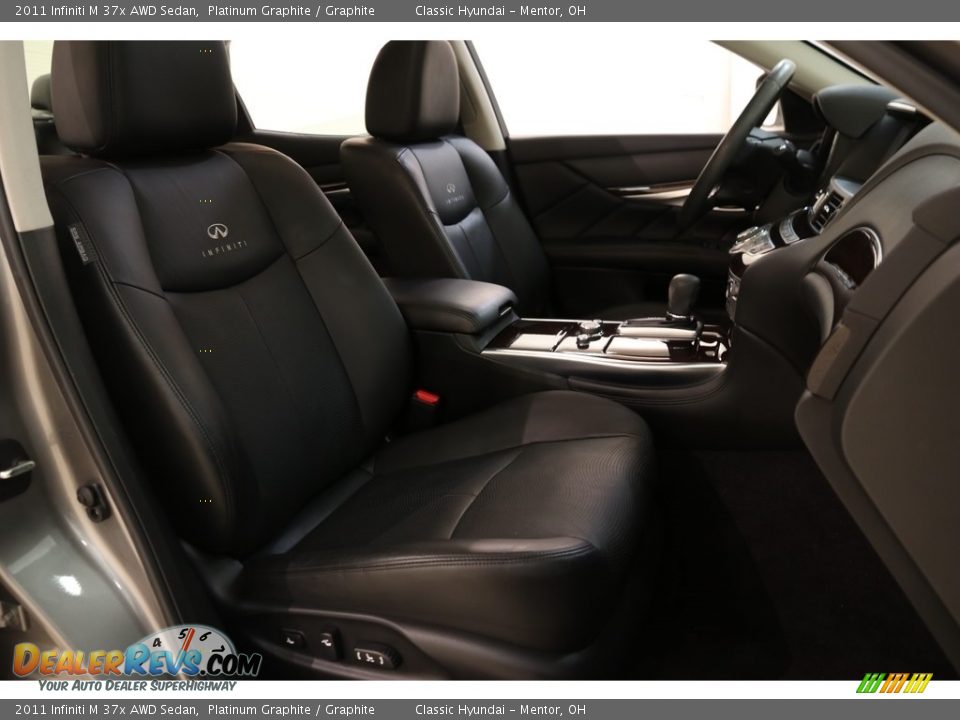 2011 Infiniti M 37x AWD Sedan Platinum Graphite / Graphite Photo #17