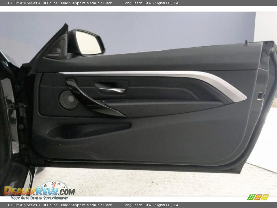 2018 BMW 4 Series 430i Coupe Black Sapphire Metallic / Black Photo #26
