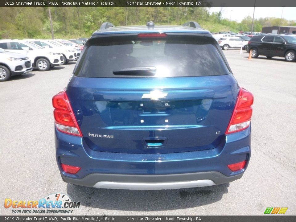 2019 Chevrolet Trax LT AWD Pacific Blue Metallic / Jet Black Photo #4