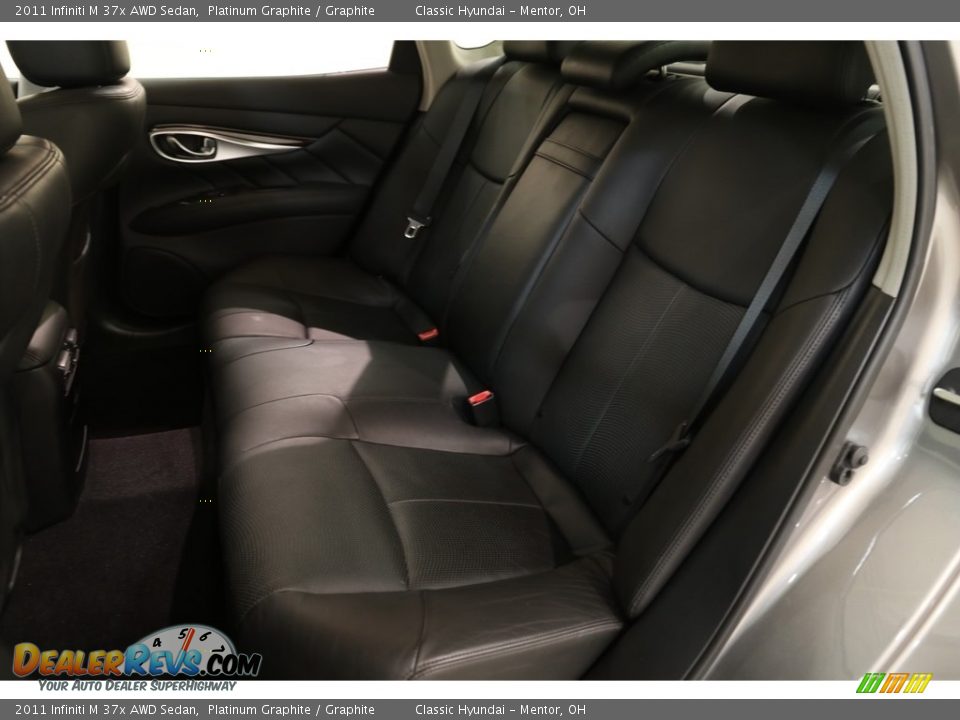 2011 Infiniti M 37x AWD Sedan Platinum Graphite / Graphite Photo #19