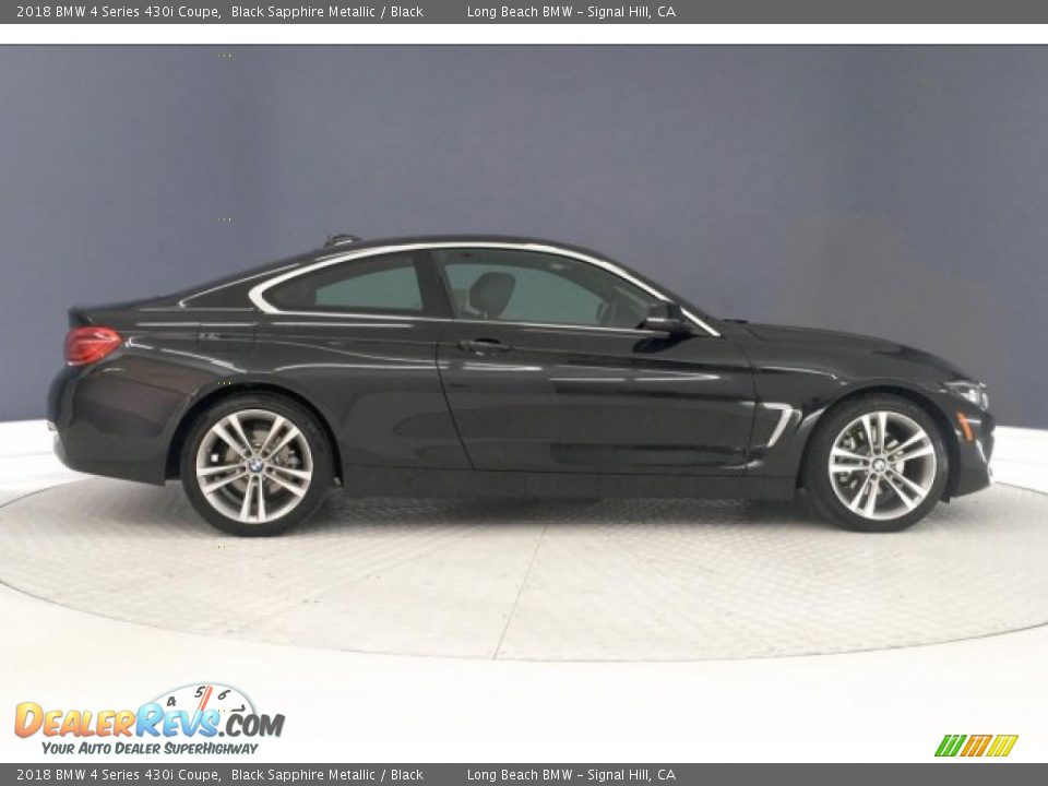 2018 BMW 4 Series 430i Coupe Black Sapphire Metallic / Black Photo #31