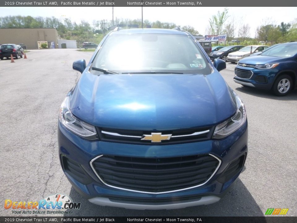 2019 Chevrolet Trax LT AWD Pacific Blue Metallic / Jet Black Photo #8