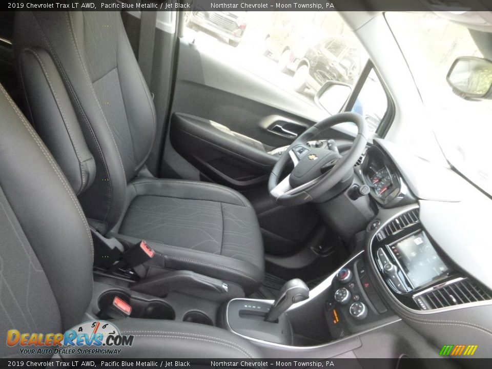 2019 Chevrolet Trax LT AWD Pacific Blue Metallic / Jet Black Photo #10
